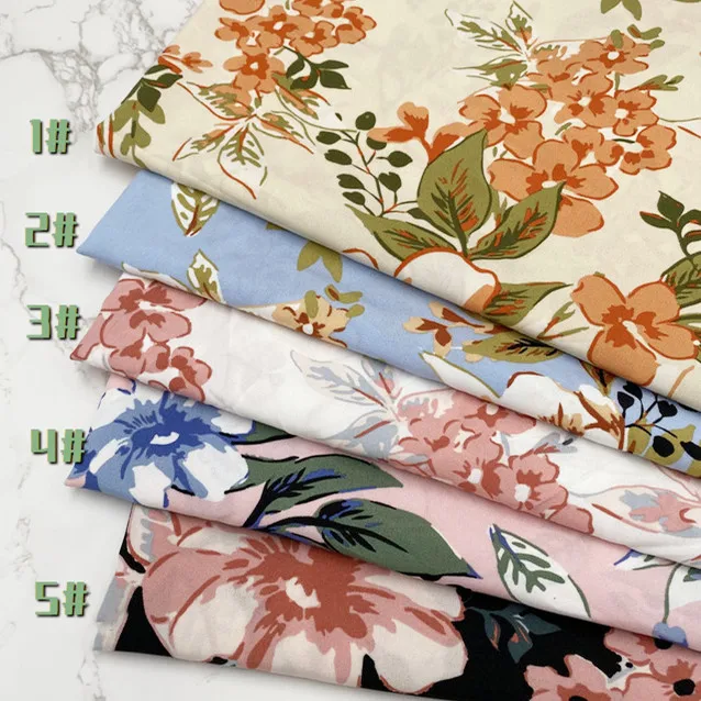 Wholesale 100% polyester white tulle 30D tencel chiffon printed fabric for dress