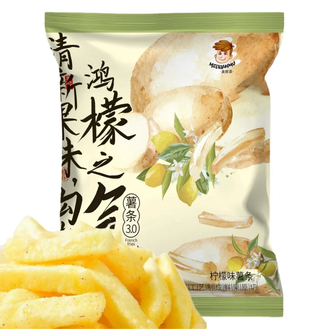 LHJL 20g lemon fried potato stick potato on stick lemon potato sticks