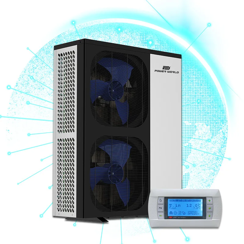 Carel Control R32 EVI DC инвертор воздушный и водный тепловой насос моноблок система отопления воды инверторный нагревательный