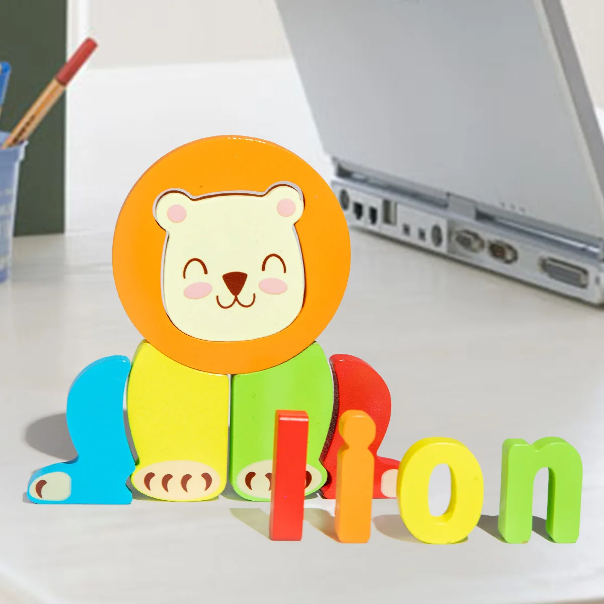 Toddler Busy Board Alphabet  Puzzle Educational Learning Kids Toys