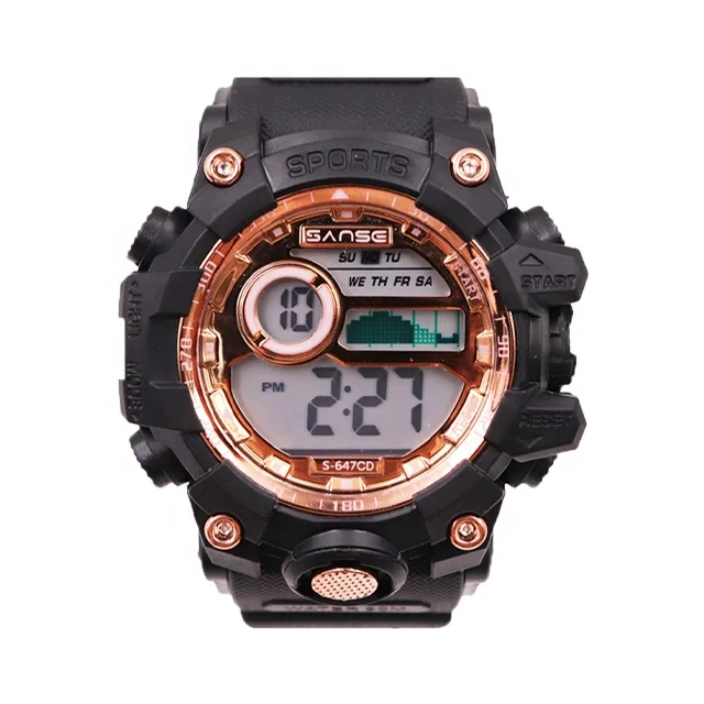 SANSE S-647CD самые популярные Лучшая Продажа Фабрики Перевозчик любимого домашнего животного цифровые спортивные часы, наручные часы с механизмом, спортивные часы для женщин