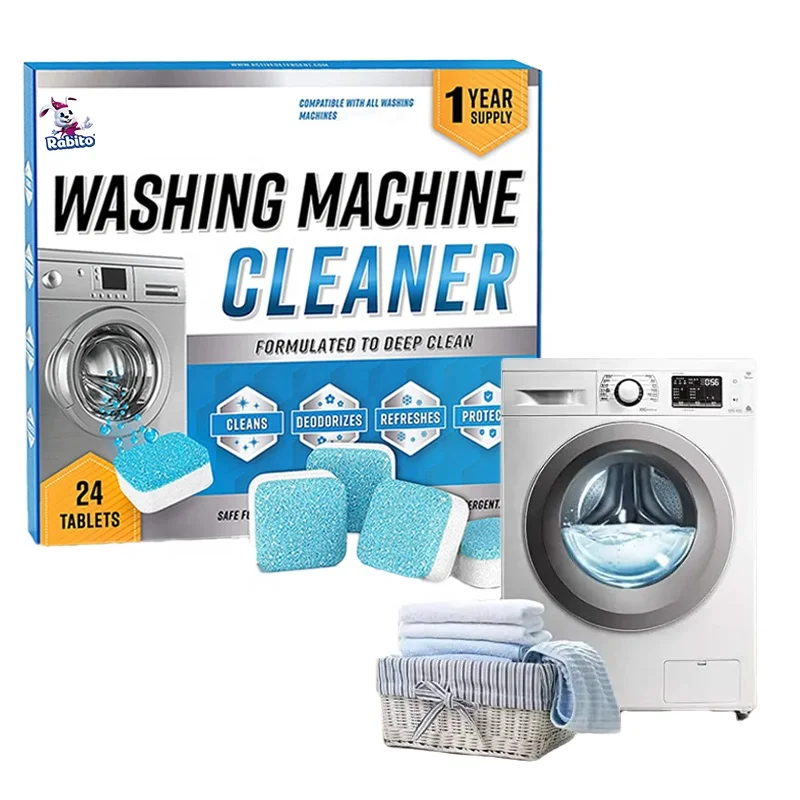 Superior Materials High Powerful Automatic Washing Machine Cleaner Tablets
