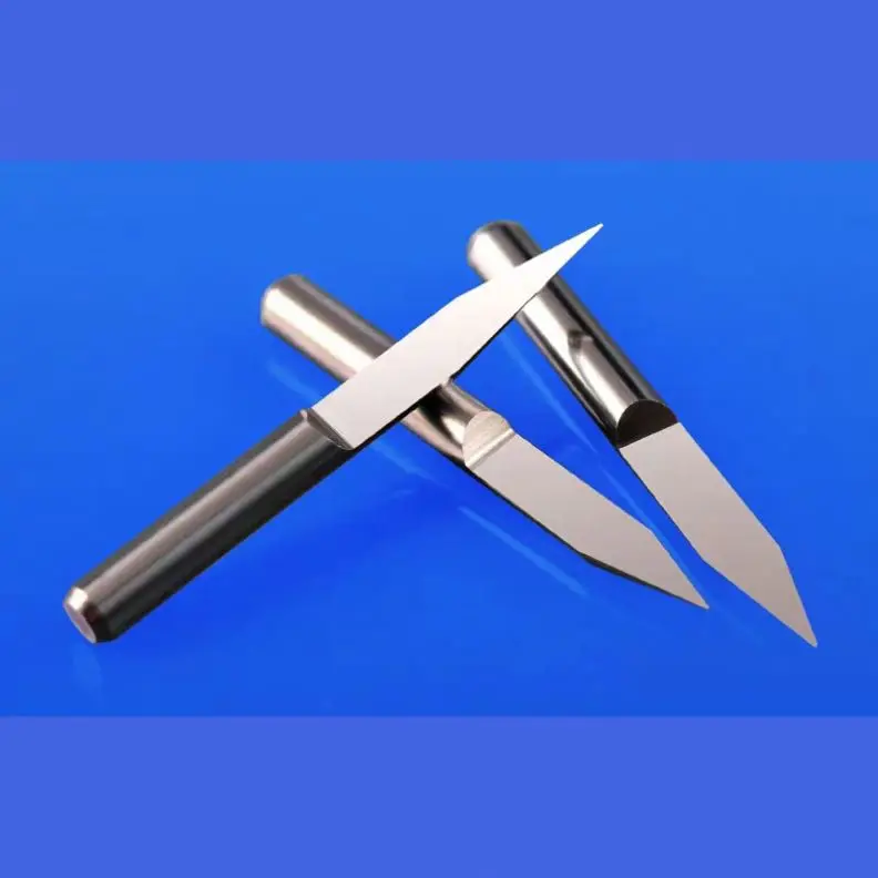 
HSR cutter diameter 12mm blade length 24mm 2-Flute tungsten carbide router bits for CNC machining corner radius 2mm end mills 