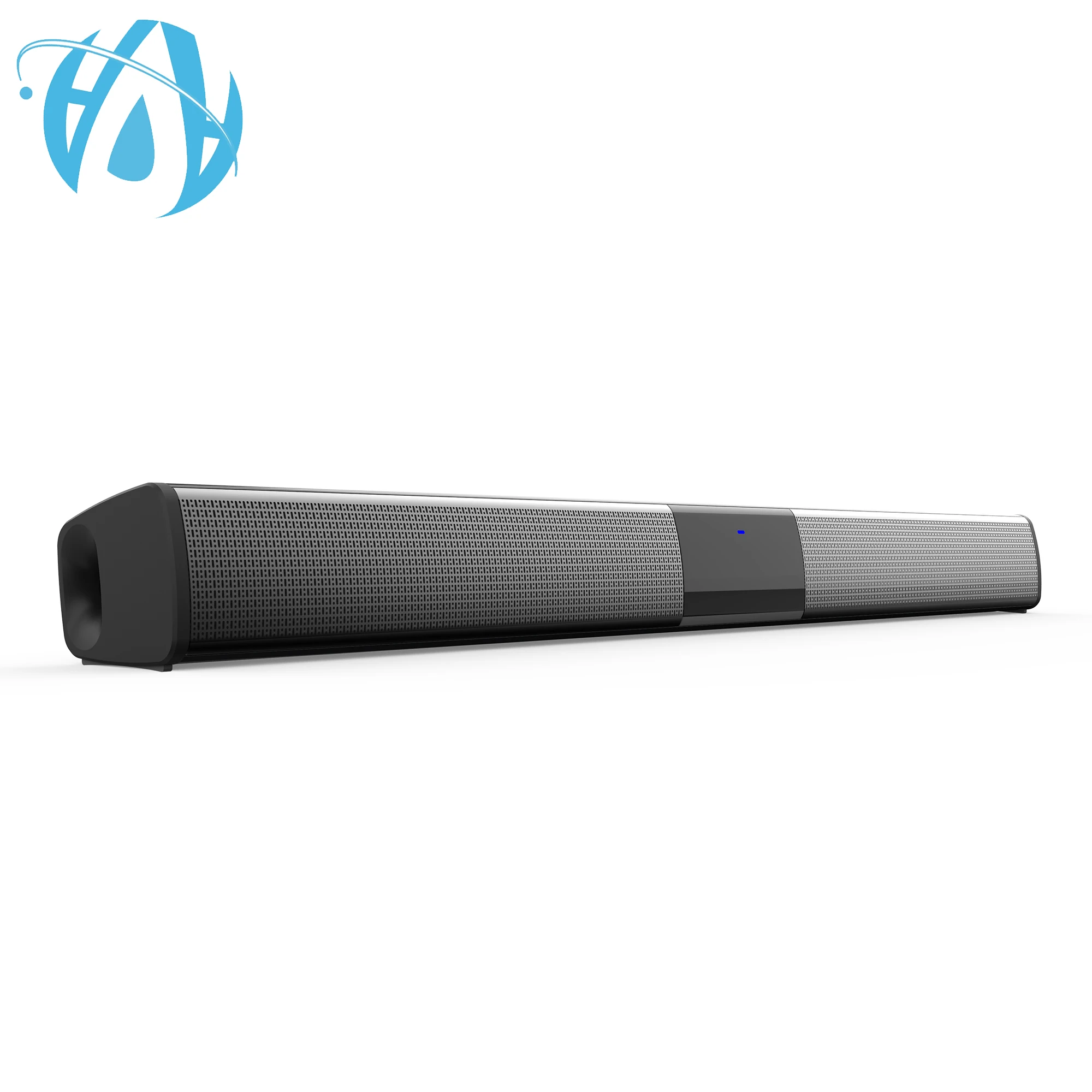 Good 22inch New arrival Speaker Home 2.0 Channel Black Bluetooth sound bar 20W with coaxial for TV