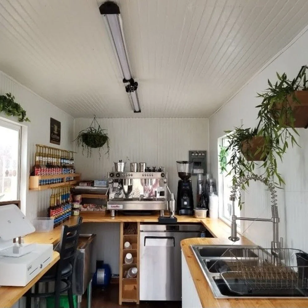 Economic New Smart Electric Caravan Travel Trailer with Camper and Kitchen RV Camping for Sale