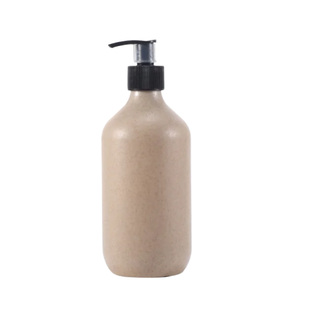 200ml 250ml 300ml 400ml 500ml Eco-friendly Biodegradable Straw Wheat Plastic Pump Hand Wash Liquid Soap Foam Bottle