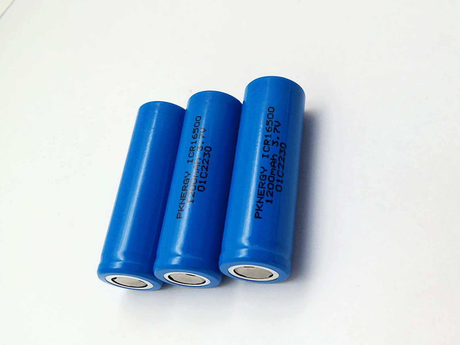PKNERGY PCB Circuit 3.7V Rechargeable Lithium Ion Battery ICR16500 1200mAh for Electric Power Systems
