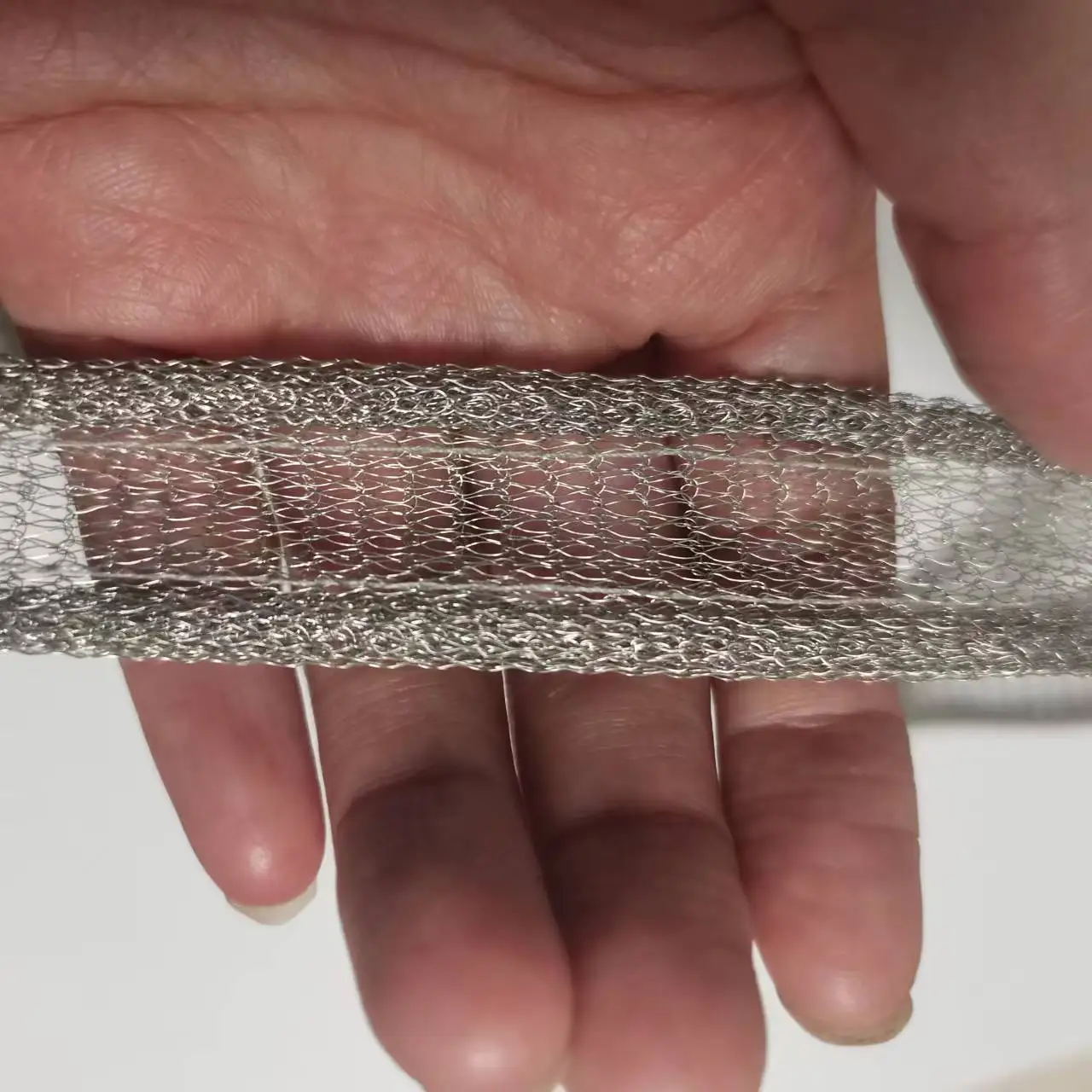 Tinned copper clad steel phosphor bronze Monel knitted wire mesh Gasket EMI/RF Shielding Sleeve