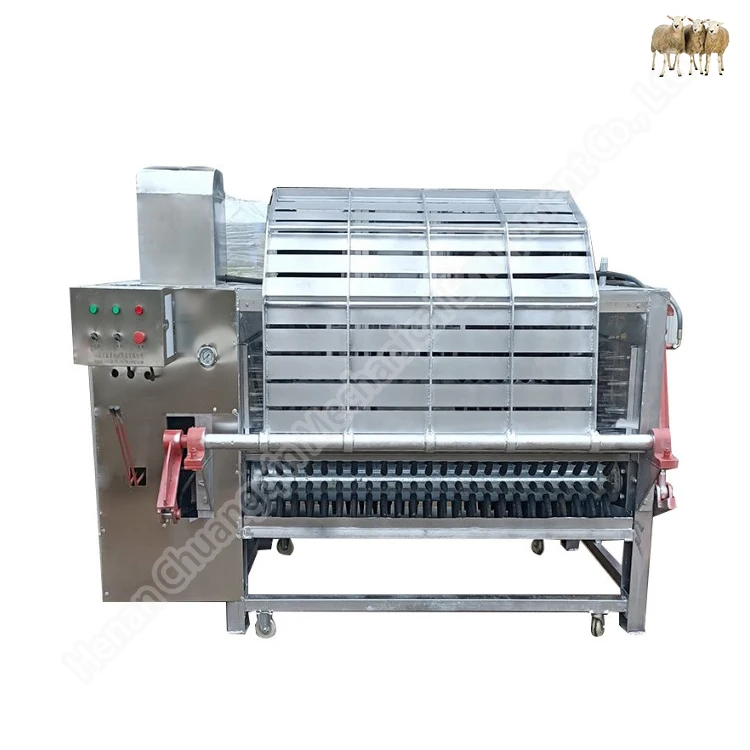 sheep slaughter line cow slaughtering plant goat dehair machine