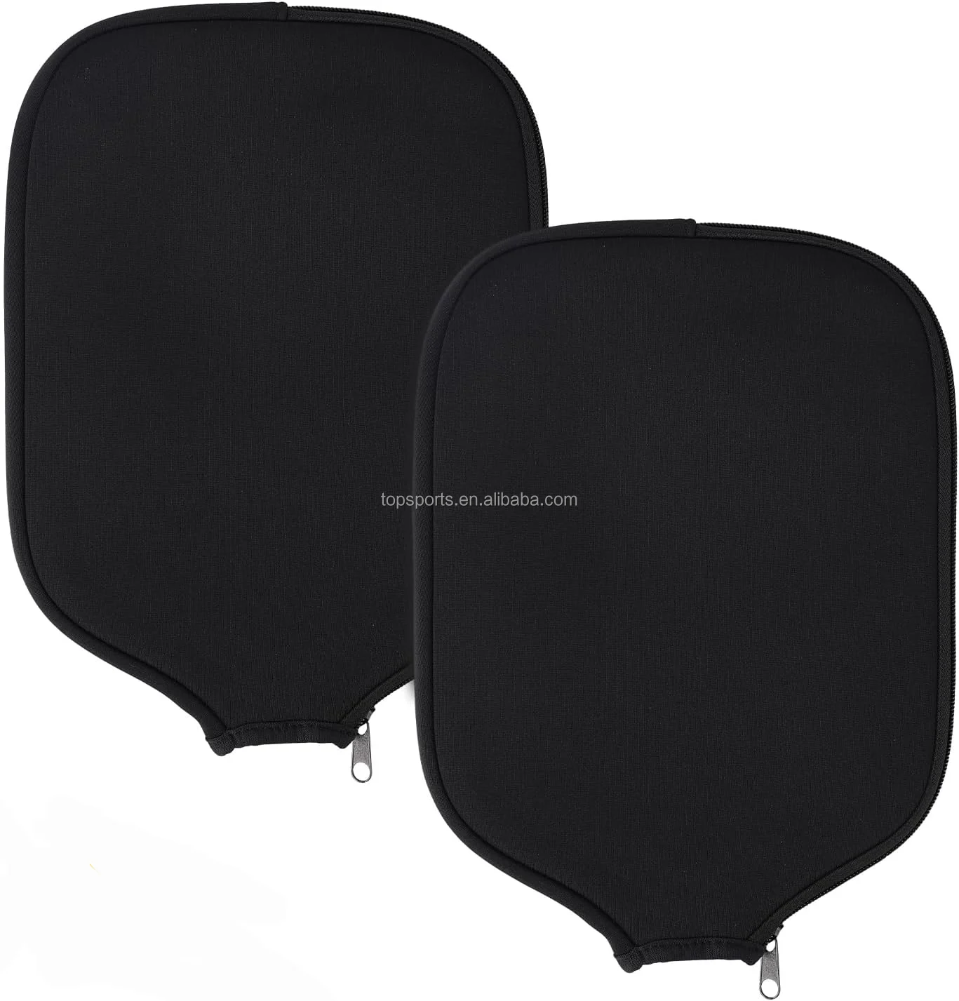 Неопреновый чехол для Pickleball Paddles с застежкой-молнией аксессуар сумка хранения черного весла сумки из неопрена