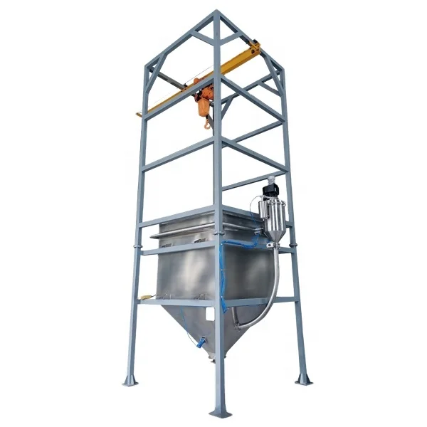 high quality bulk bag discharge station in food industry