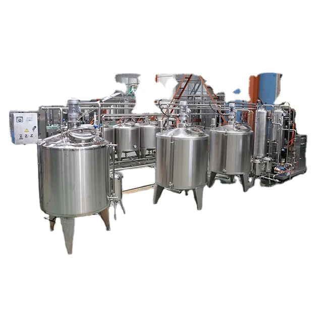 Small Beverage Energy Drink Carbonated Soda Soft Drink Sparkling Water Making Filling Bottling Machine Manufacturing Plant Line