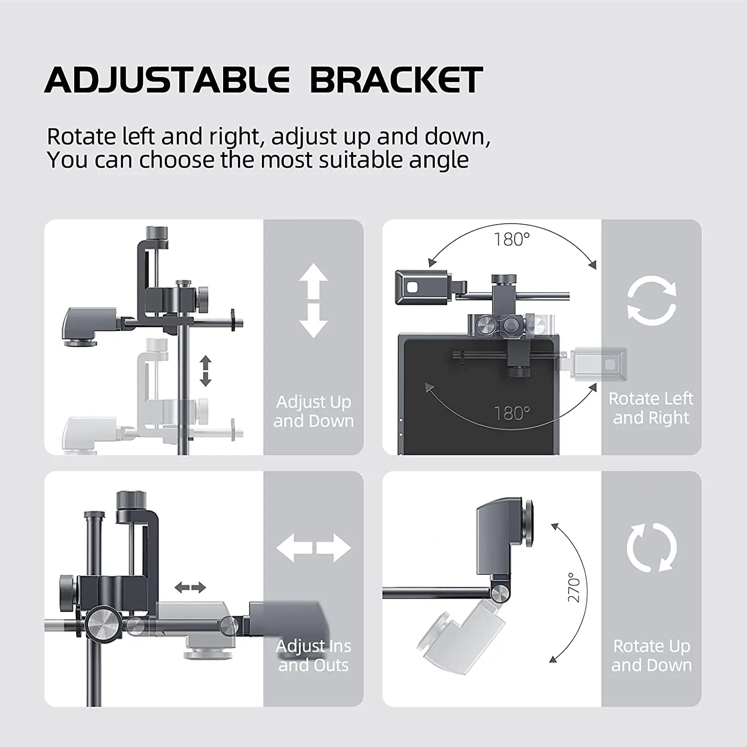 Teslong PCBA Design Thermal Camera Thermal Scope Analyzer Soldering Camera  With Metal Bracket Infrared Thermal Imaging Camera