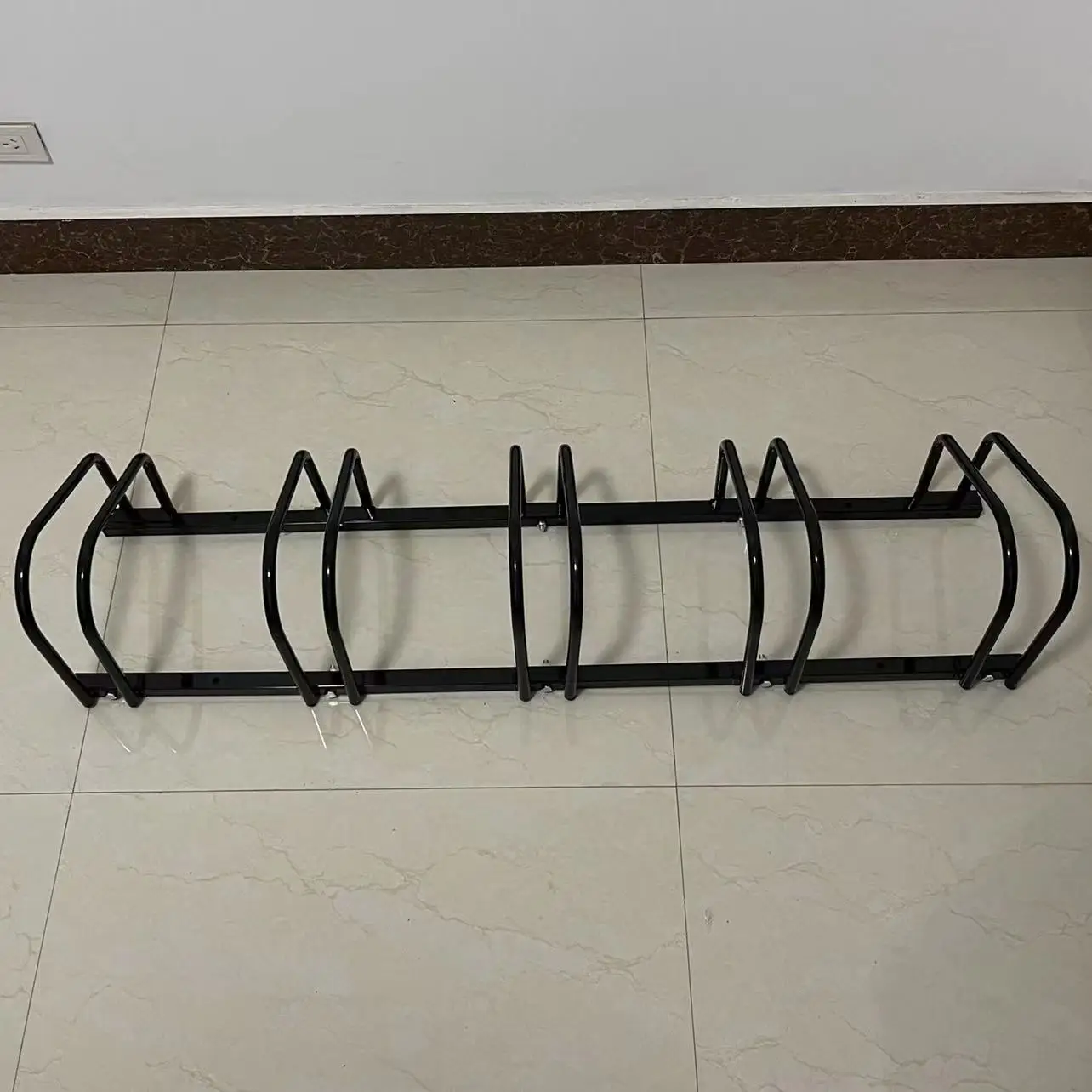 5 Bikes Floor Stand Bike Rack Floor Bicycle Stand