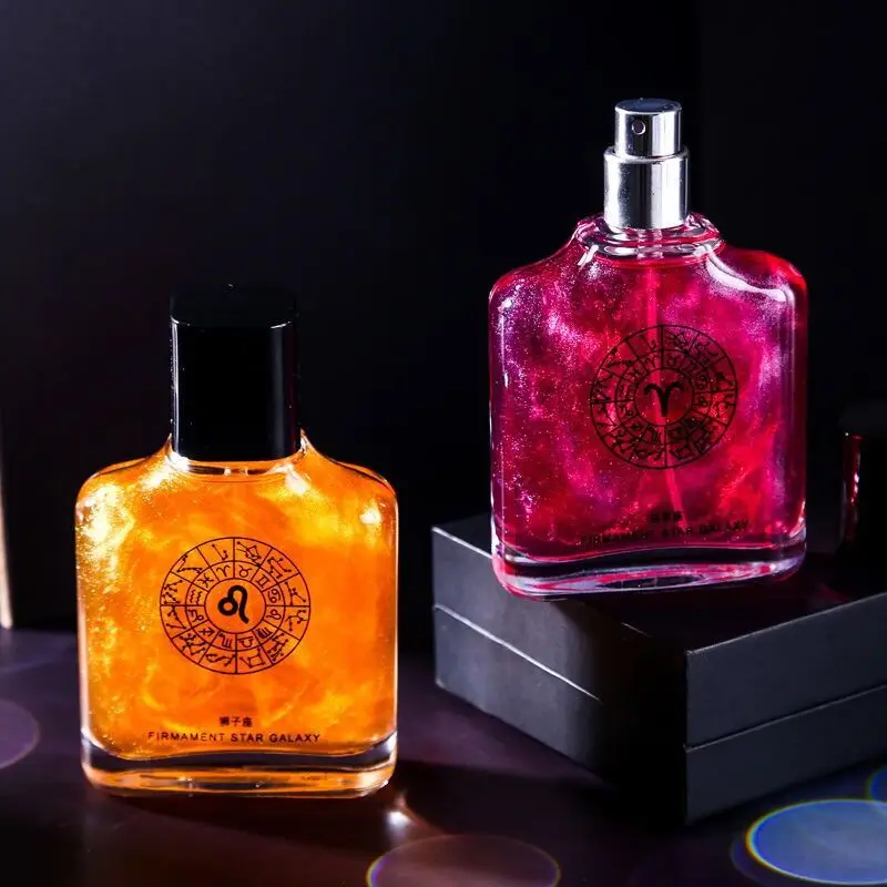 Twelve constellations net celebrity vibrato male and female phantom color quicksand gold perfume light fragrance fresh elegant n