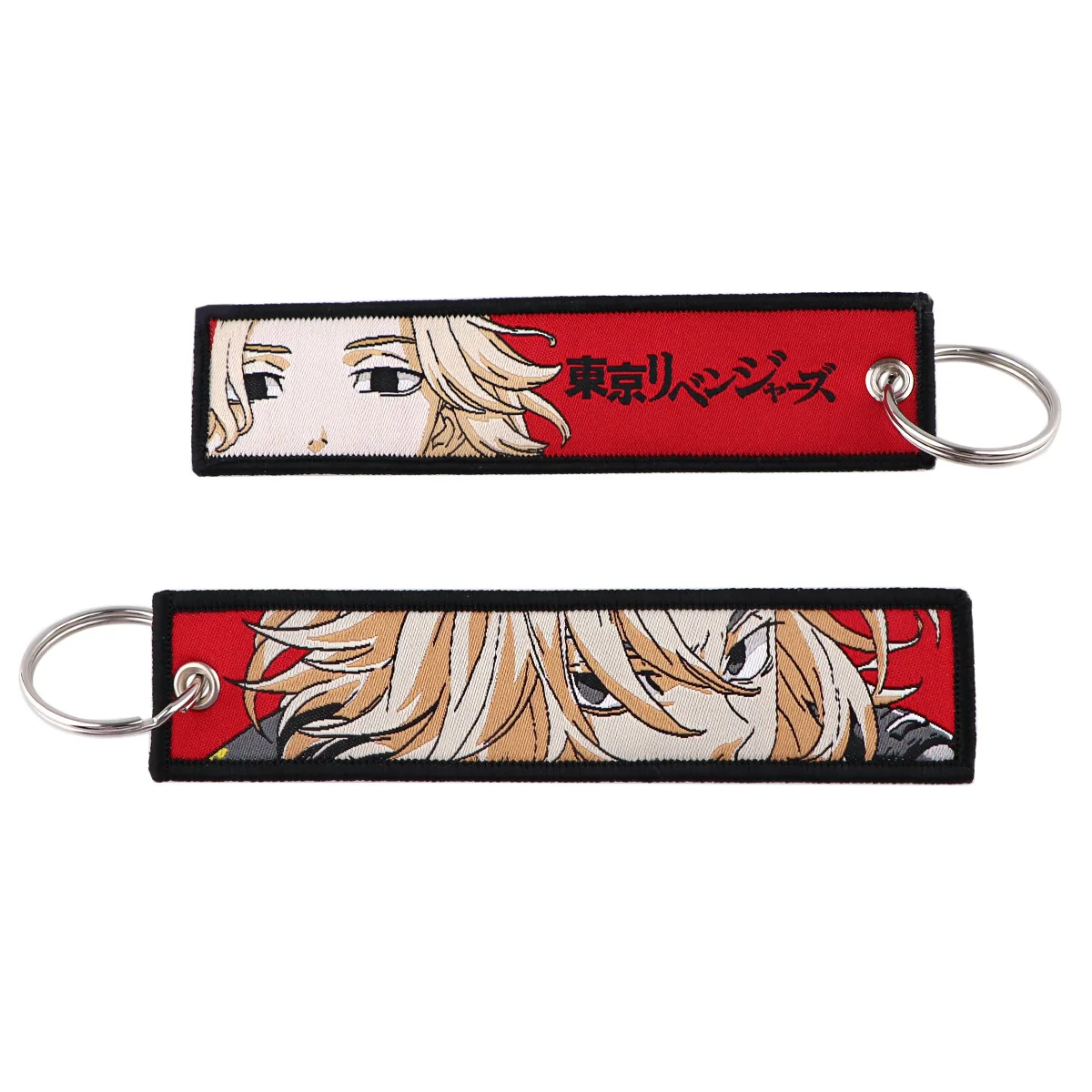 Lanyards Promotional Gift Cool Cartoon Tokyo Revengers Woven Keychain Anime Car Key Pendant Bag Decoration Lanyard Key Chains