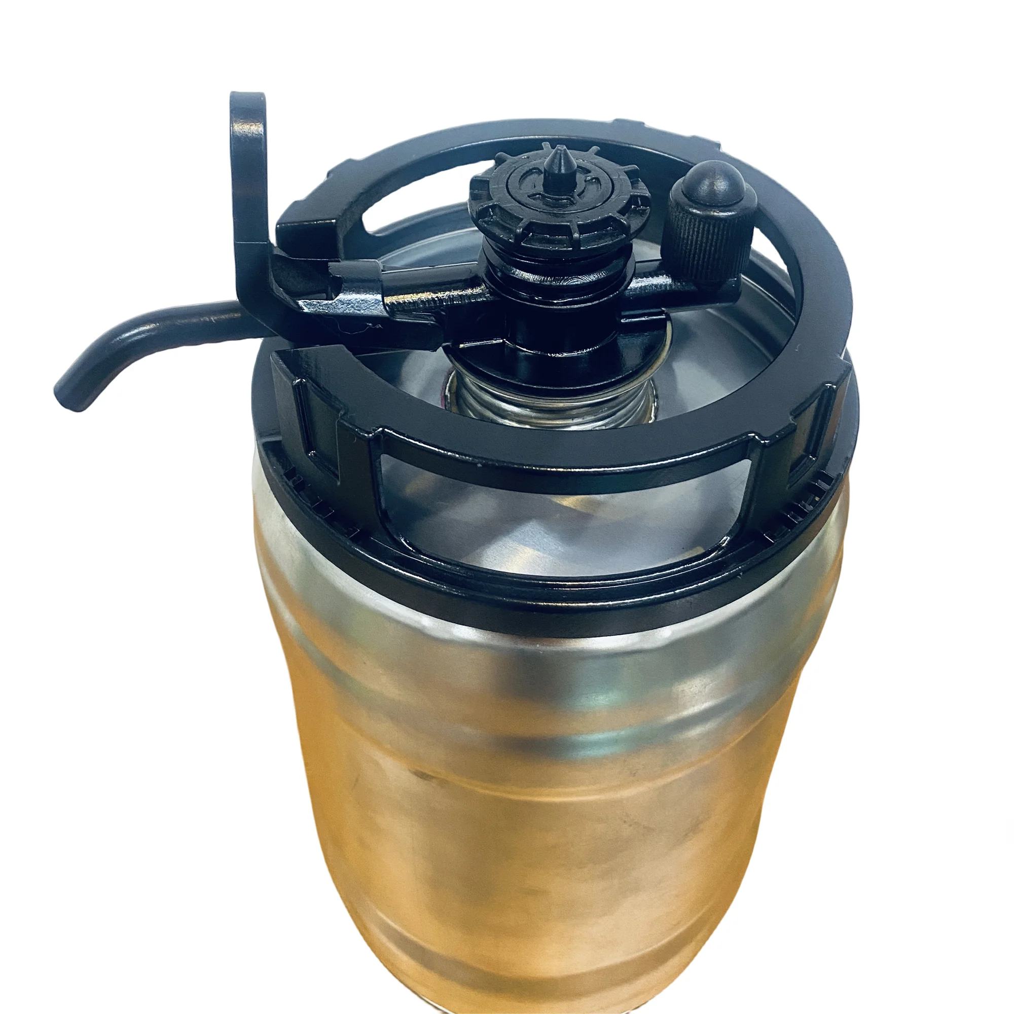 beer barrel printed home brew mini metal beer keg 5l with closure and tap CO2 Regulated Pressurized Keg Growler