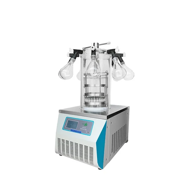 
freeze dry machine manifold freeze dryer LGJ-10D 