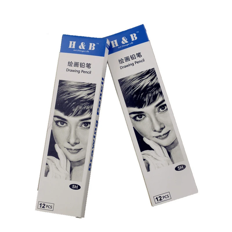 12pcs personalized HB bulk pencils school office stationary set