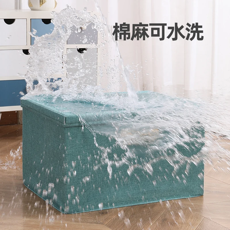 Storage boxes for clothes with Handles Closet Bedroom Drawers Organizers Cloth Organizer Storage Boxes fabric drawer