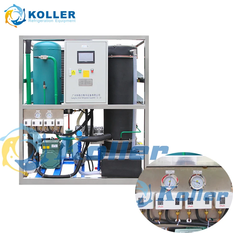 Промышленная машина для льда, 1-30 тонн/день