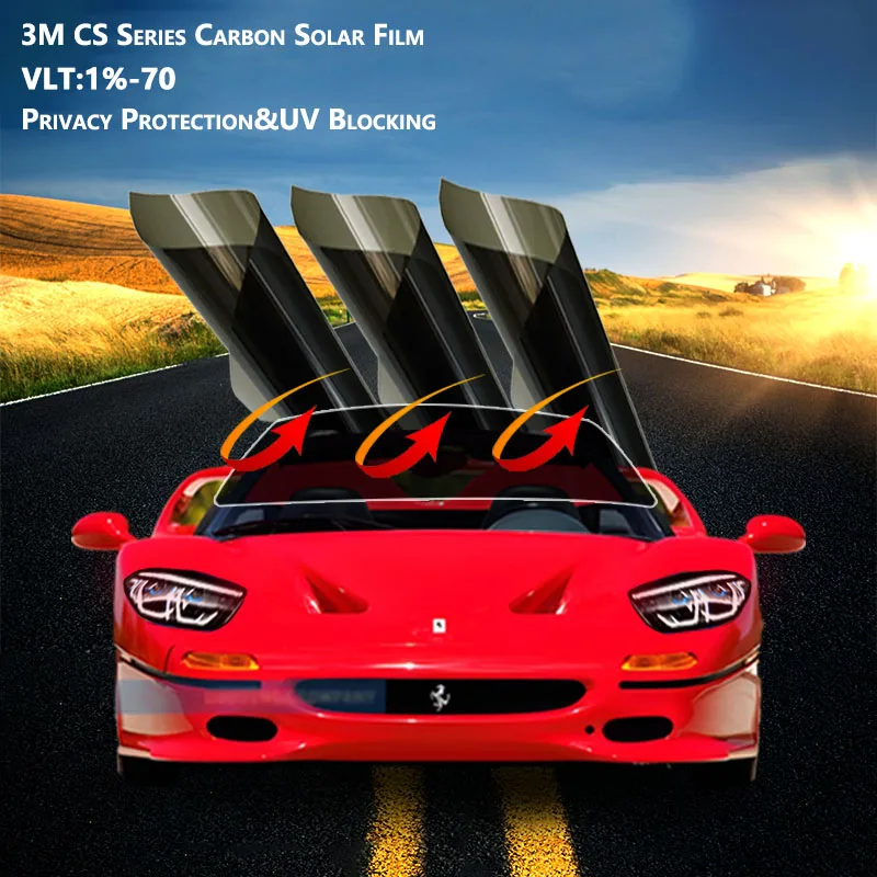 Высокопрозрачная ультра черная 1%-70% 3 м