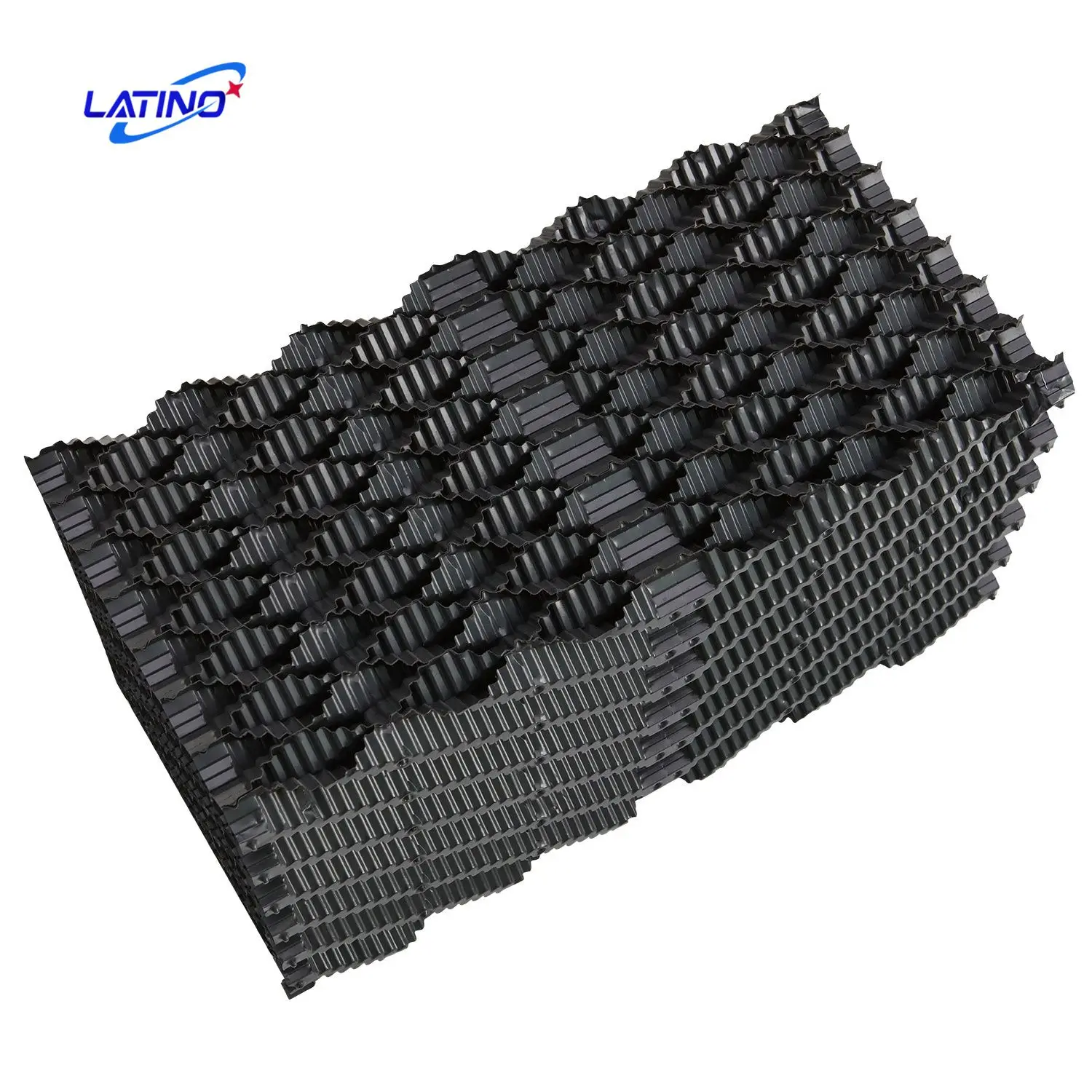 Перекрестная рифленая ПВХ-пленка для обратного потока охлаждающей