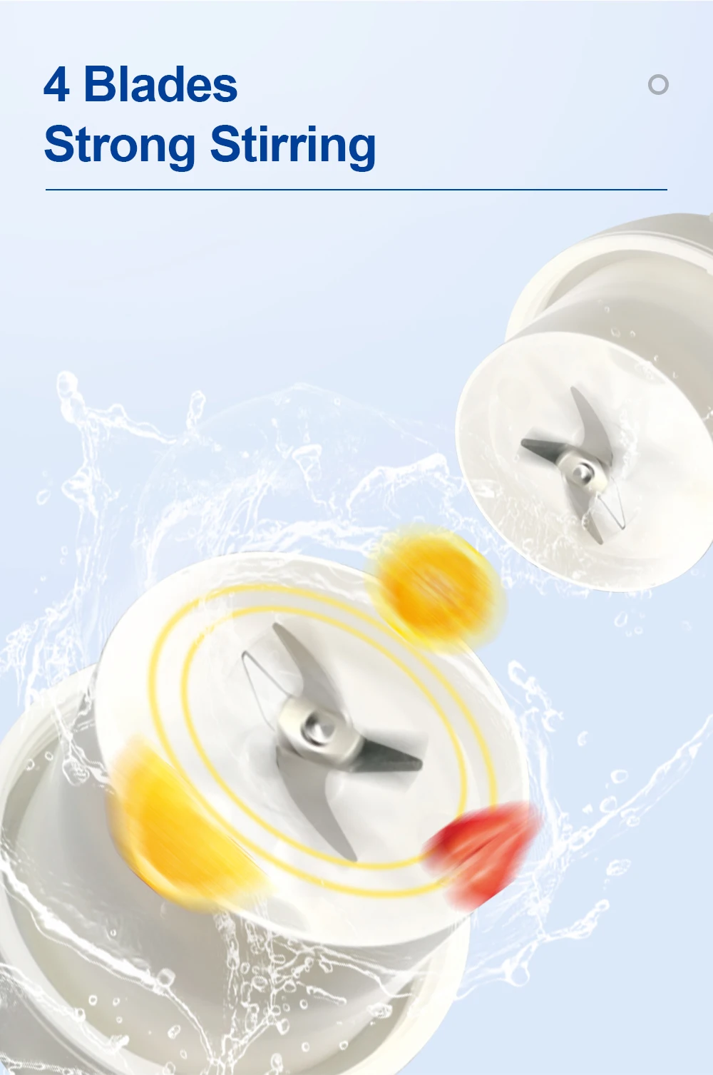 best-selling portable juicer blender USB charging automatic blender juicer/mini juicer blender