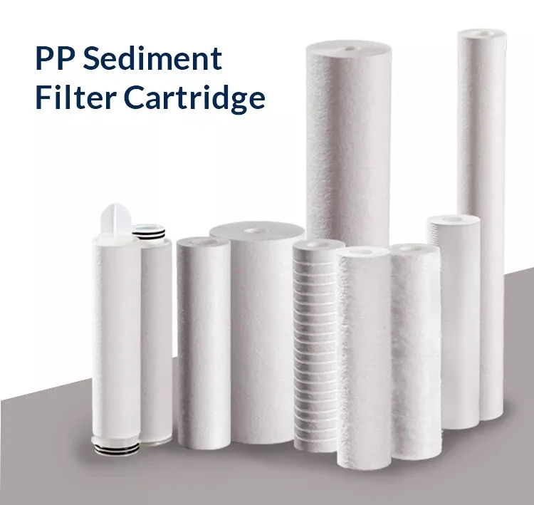 Hot Sales 5 micron 20 inch PP melt blown sediment spun water cartridge filters