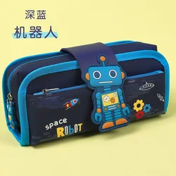 2021 NEW Design Cartoon Cartuchera Stationery Detachable Penbag Separate Pencil Case School pouches