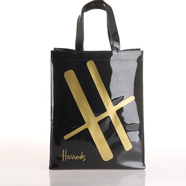 Customized logo Cheap Fashion Sustainable RPET Recycled Waterproof Pvc Tote Bags