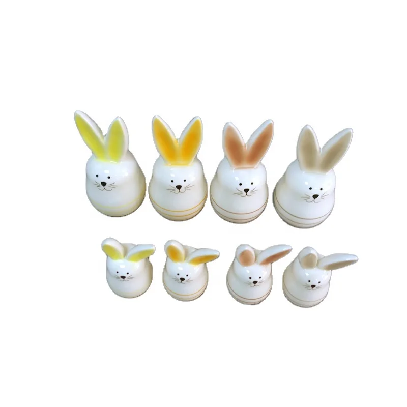 Desktop ceramic decoration home White Ornament