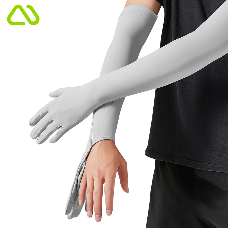 Arm Sleeves Gloves Women Sun UV Protection Summer Cycling Driving Ice Sleeves Hand Arm Sleeves