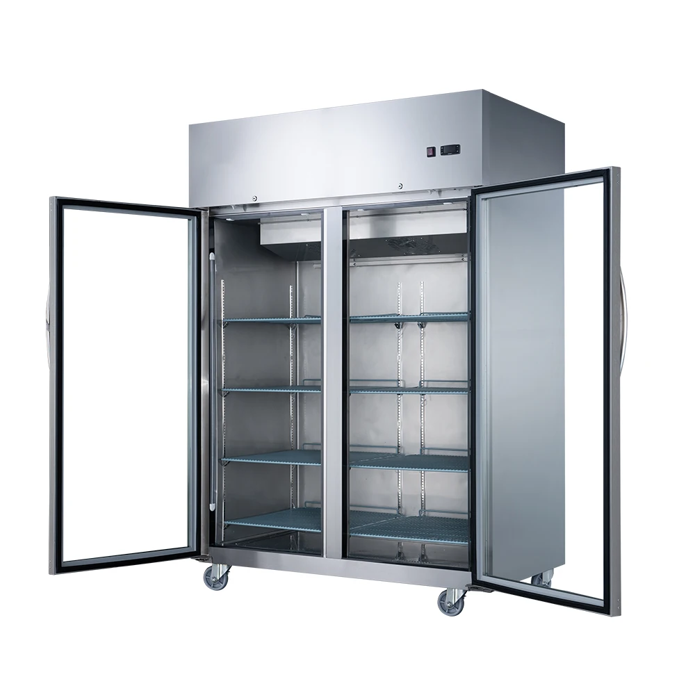 Commercial Refrigeration Equipment Stainless Steel Freezer Upright Refrigerators large capacity restaurant vertical freezer