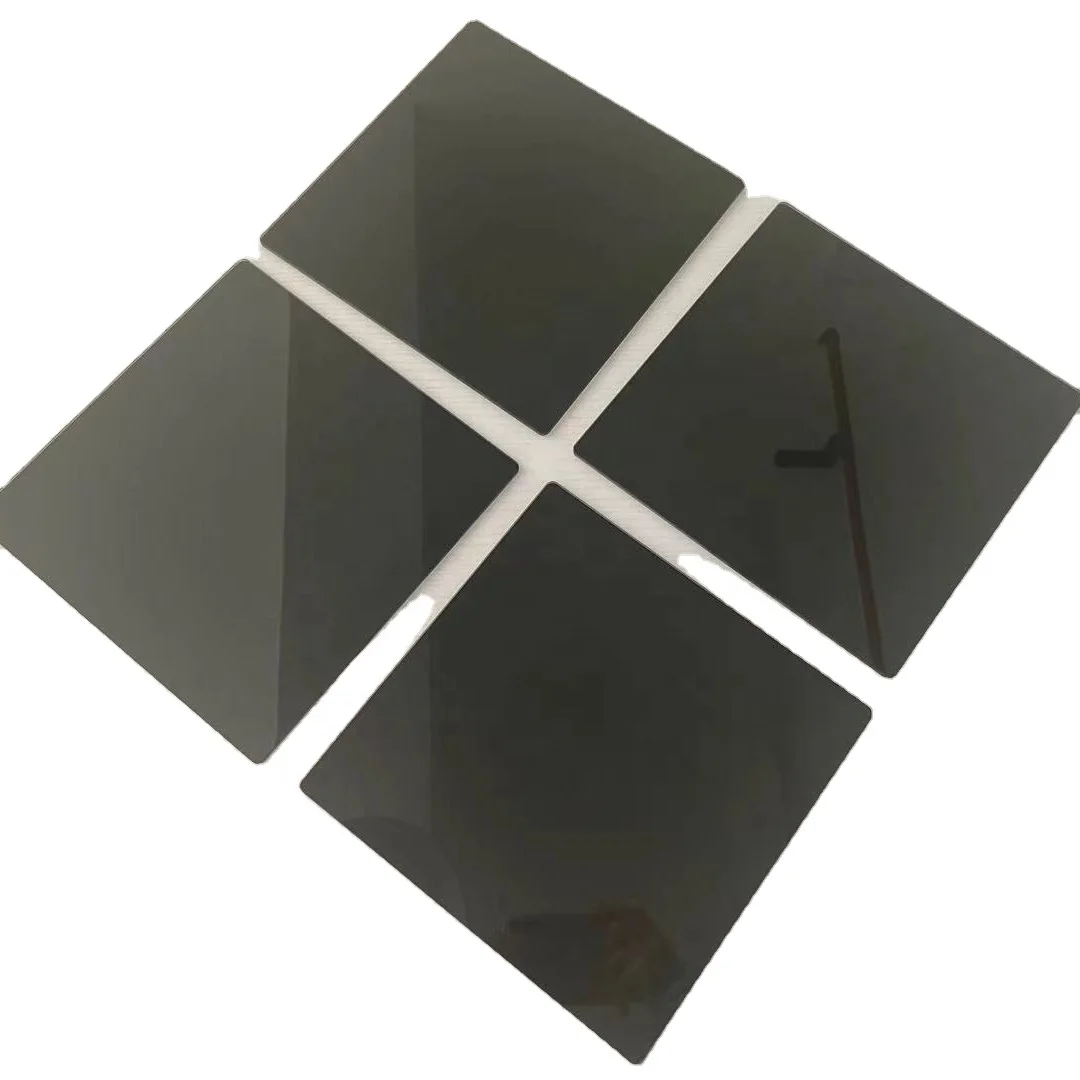 4mm Black Silkscreen Printing Glass Panel Decorative Tempered Glass