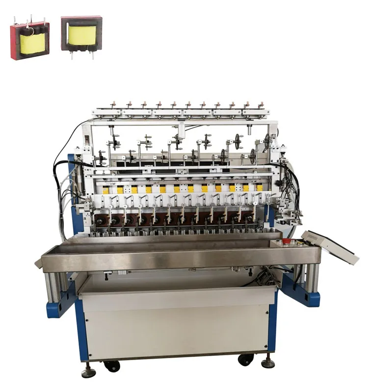 
high frequency transformer equipment semi-automated winding machine for ee13. 
