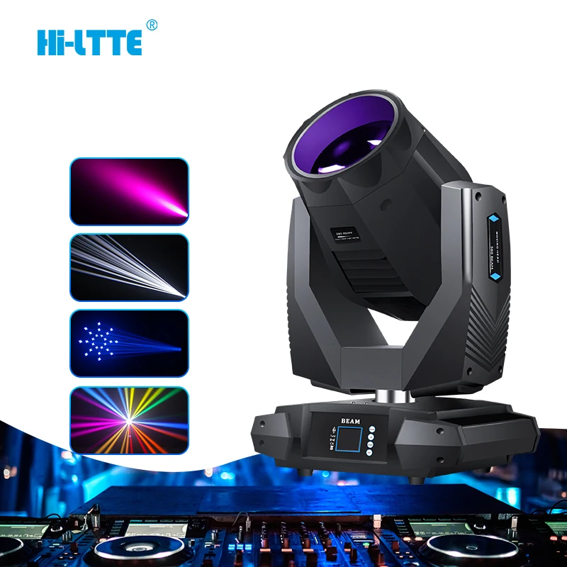 Hi-Ltte Pro ddisco Dj Свадьба Высокое качество диджей 230 движущийся луч головка 7R 230W Sharpy сценический свет 380W движущаяся