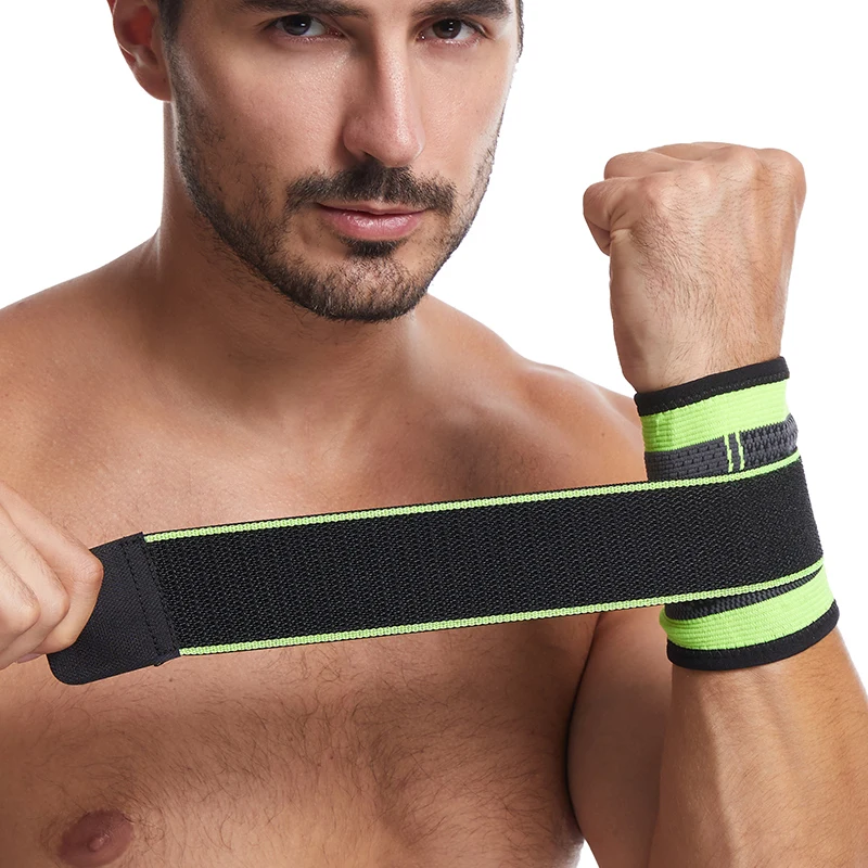 SHIWEI-6053#Hot sales Wrist Brace with straps Adjustable Breathable Wrist Wrap Support Sport Wrist Sleeve