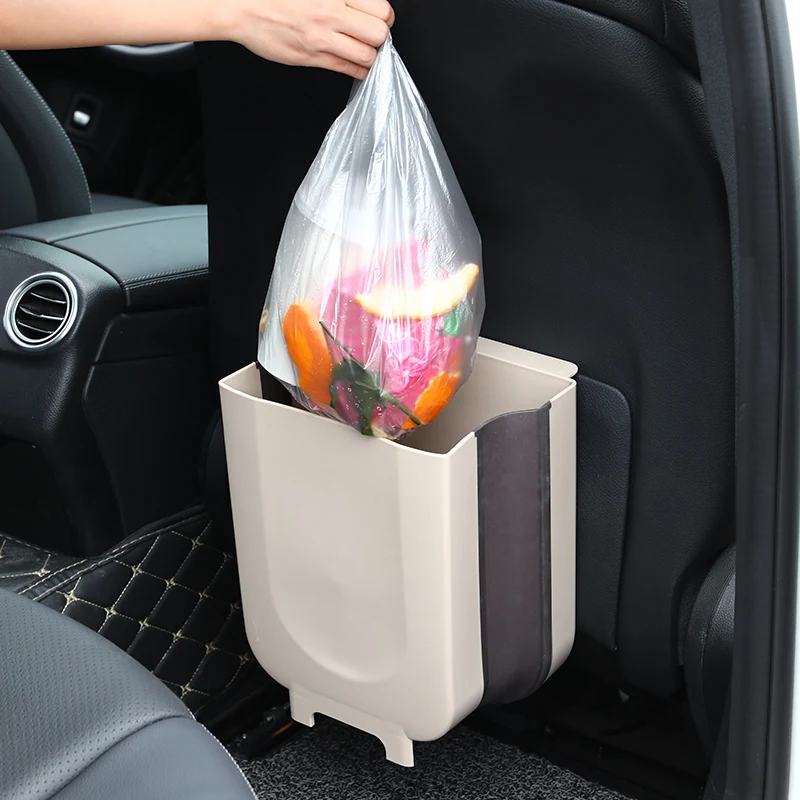 Кухонное мусорное ведро настенный пластиковый складной контейнер для мусора дверки кухонных шкафов