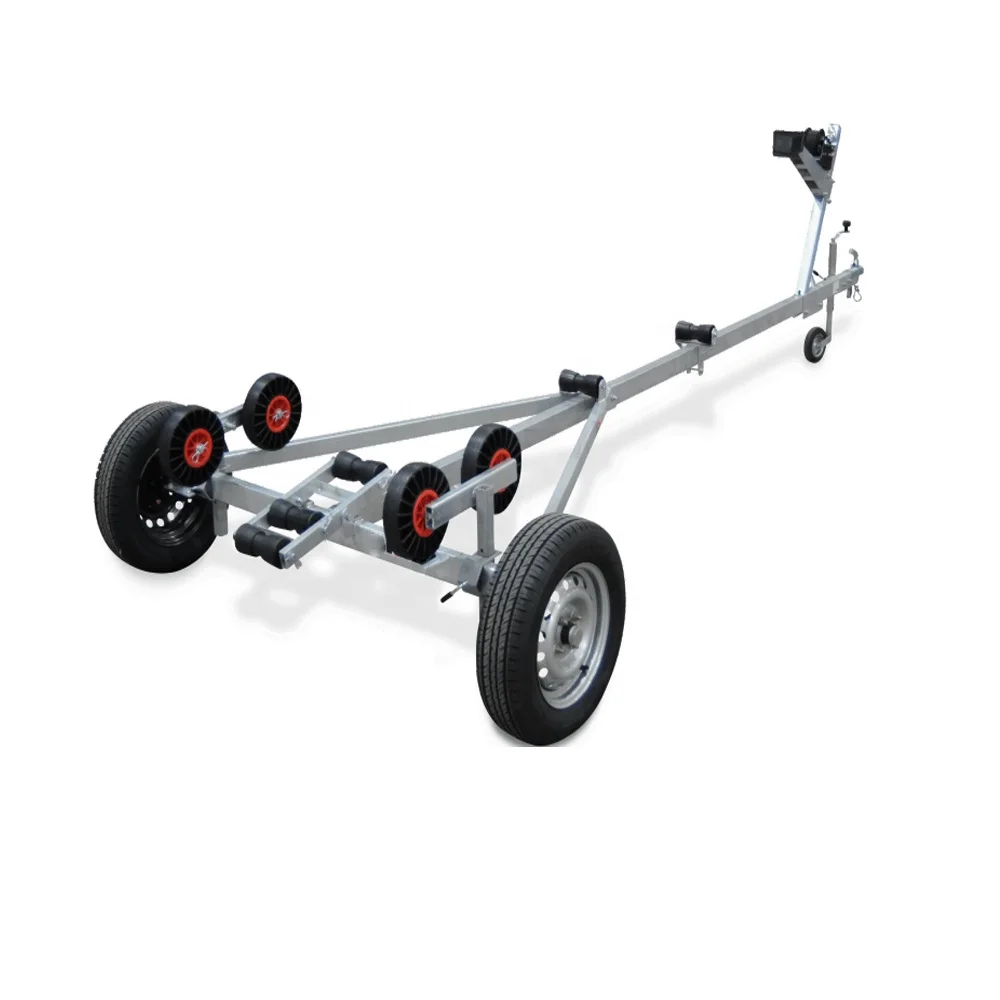 6meter  heavy duty boat trailer 1000kgs with boat rollers