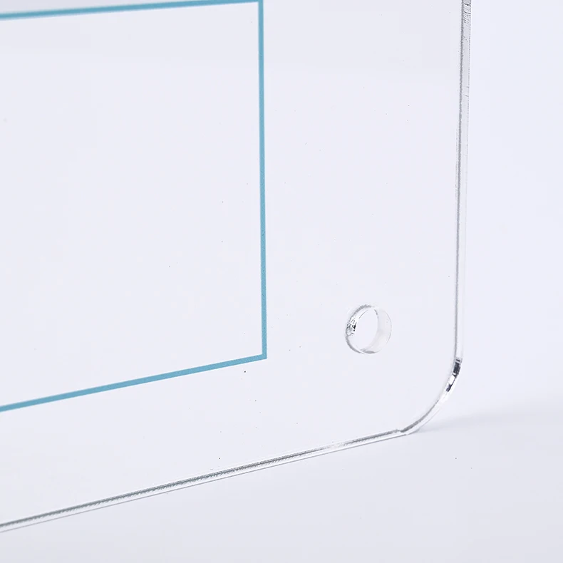 large monthly planner custom wall dry erase mounted clear acrylic calendar