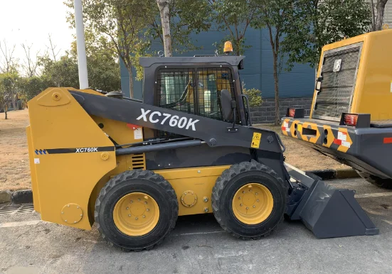 Civil Construction Machinery Skid Steer Loader XC760K Mini Loader from China Top Brand Factory for Russia