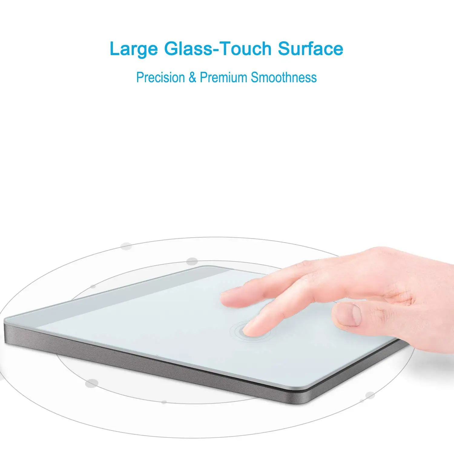Отполированное стекло беспроводной BT magic touchpad трекпад для macbook трекпад Замена