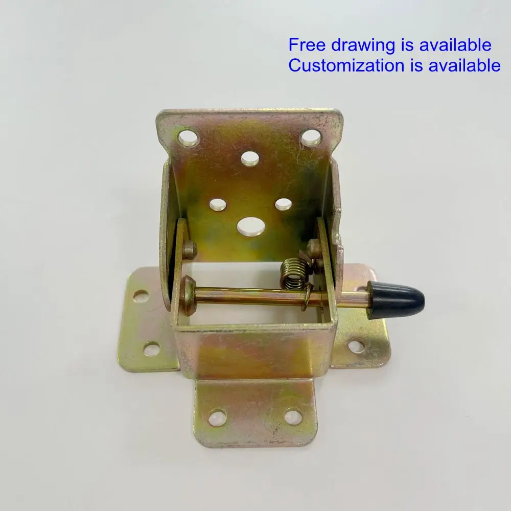 90 Degrees Self-Locking Folding Hinge Stainless Steel 304, Manufacturer Custom Furniture Accessories Hardware Table Leg Hinge