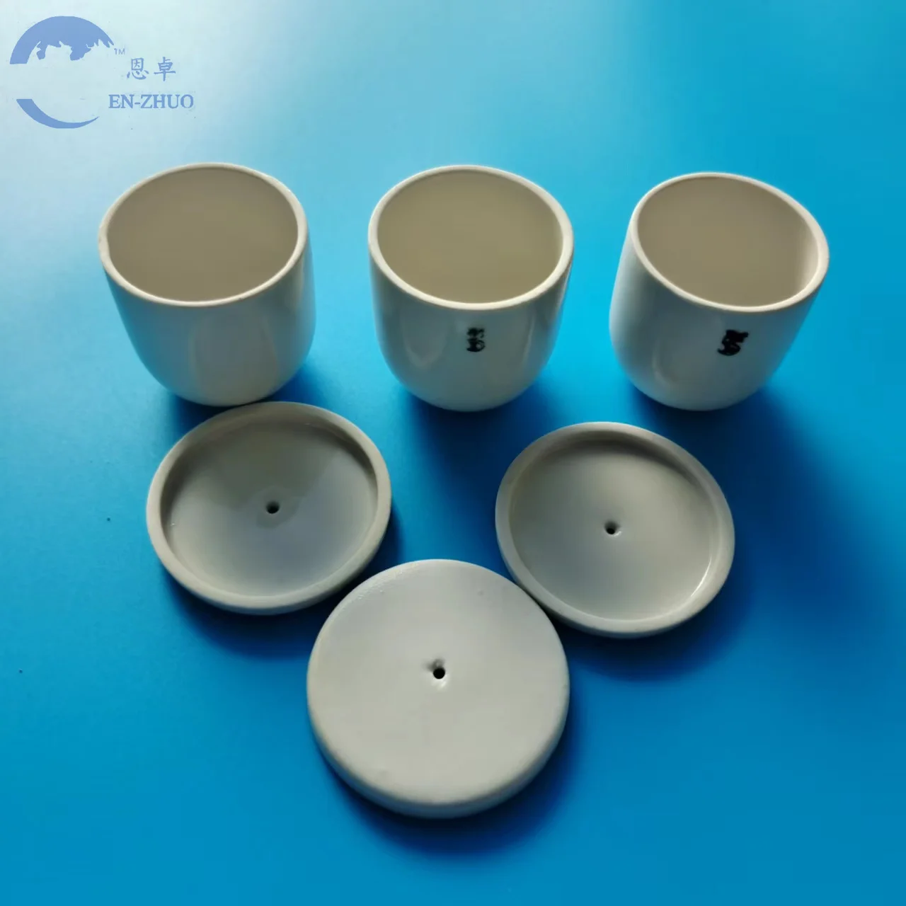 EZ-High Temperature 1000c Alumina Ceramic TGA Thermal Analysis Crucible High purity alumina square ceramic crucibles for furnace