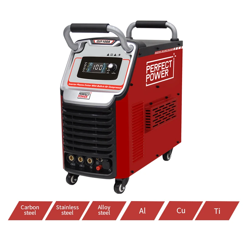100AMP CNC плазменный резак CUT-100I плазменной резки металла с портативным MMA сварочным аппаратом для 40 мм
