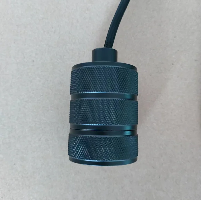 Hanging Pendant Lamp Cord Kit Ceiling Pendant Light Fixtures  E27 Screw Fitting Lamp Holder Light Bulb Holder with Fabric Cord