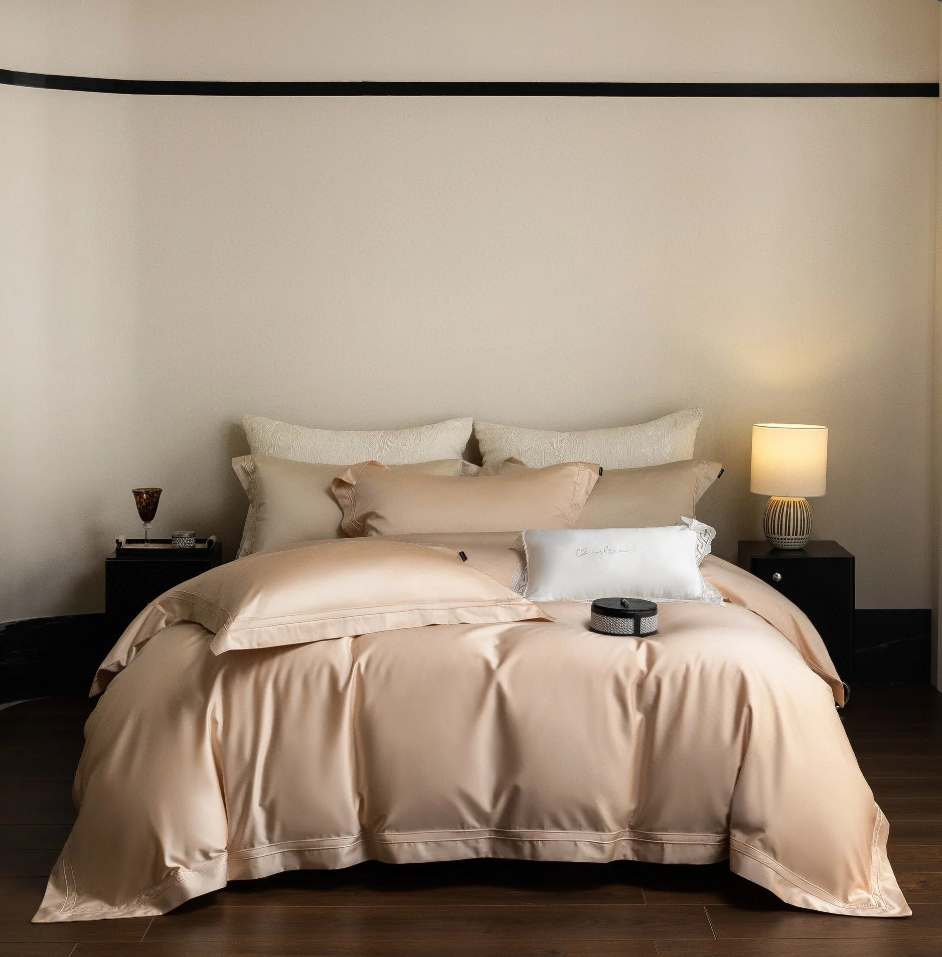 Aria3 1500TC Authentic Egyptian Cotton Bedding Set Manufacture