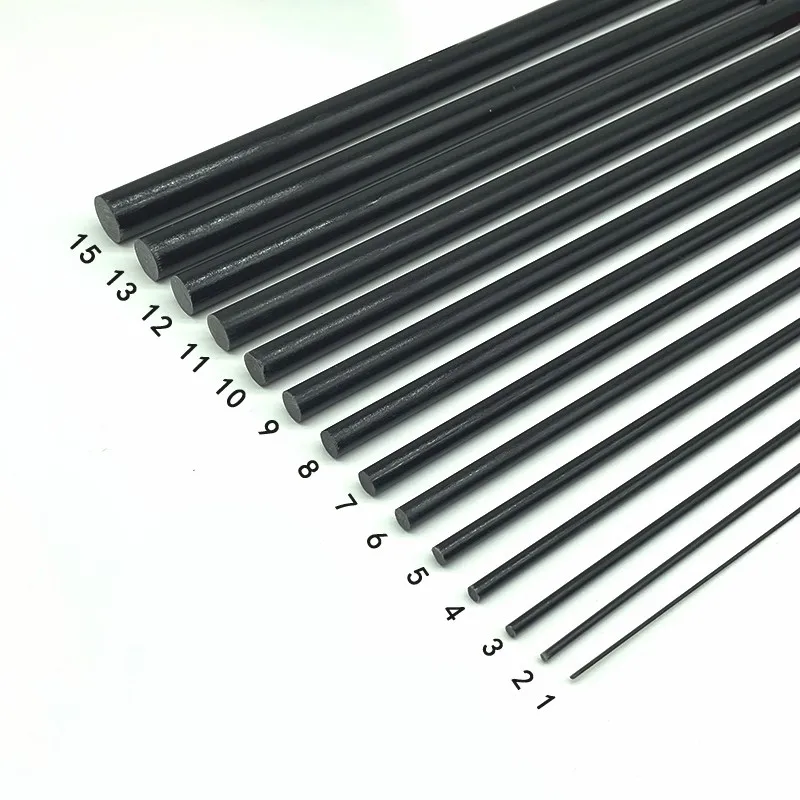 Factory Hot selling Glass Fiber Solid Rod Fiberglass Stake for fiberglass pools FRP Fiberglass Solid Rod