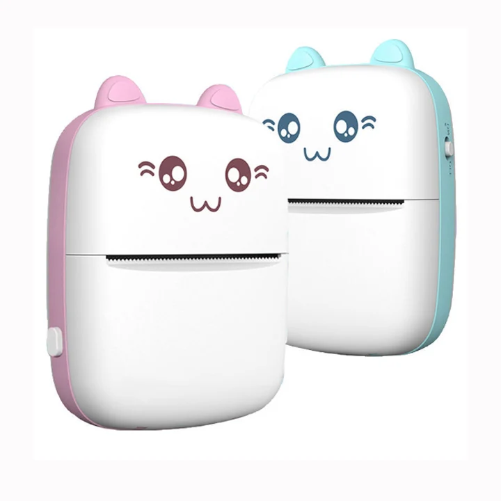 
New impresora Inkless Mini thermal printer handheld BT receipt wireless photo printer 